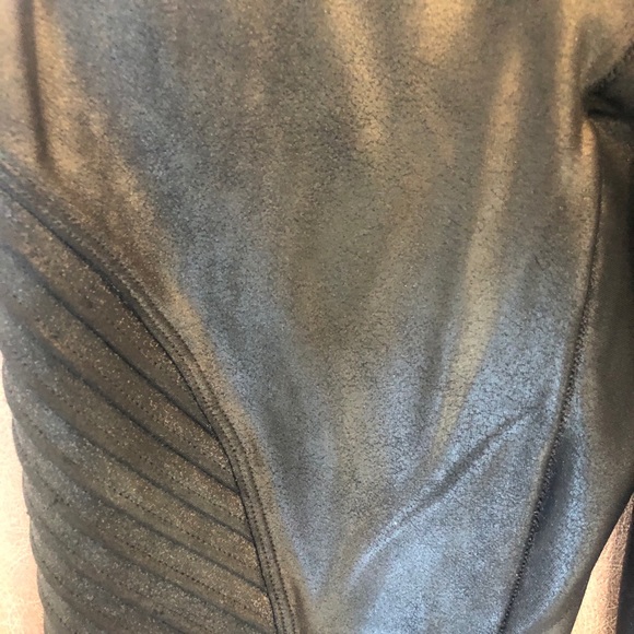 Spanx Moto Faux Leather Leggings - Picture 2 of 3